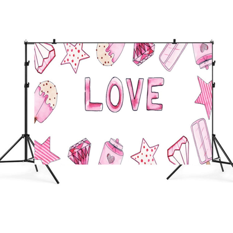 2,1 m x 1,5 m Día de San Valentín foto fiesta diseño accesorios fotografía telón de fondo