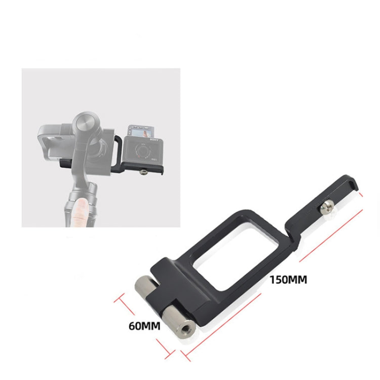 Placa de conversión de estabilizador de mano YJ para Sony RXOII/Feiyu/Zhiyun/DJI/osmo, For Sony RXO II