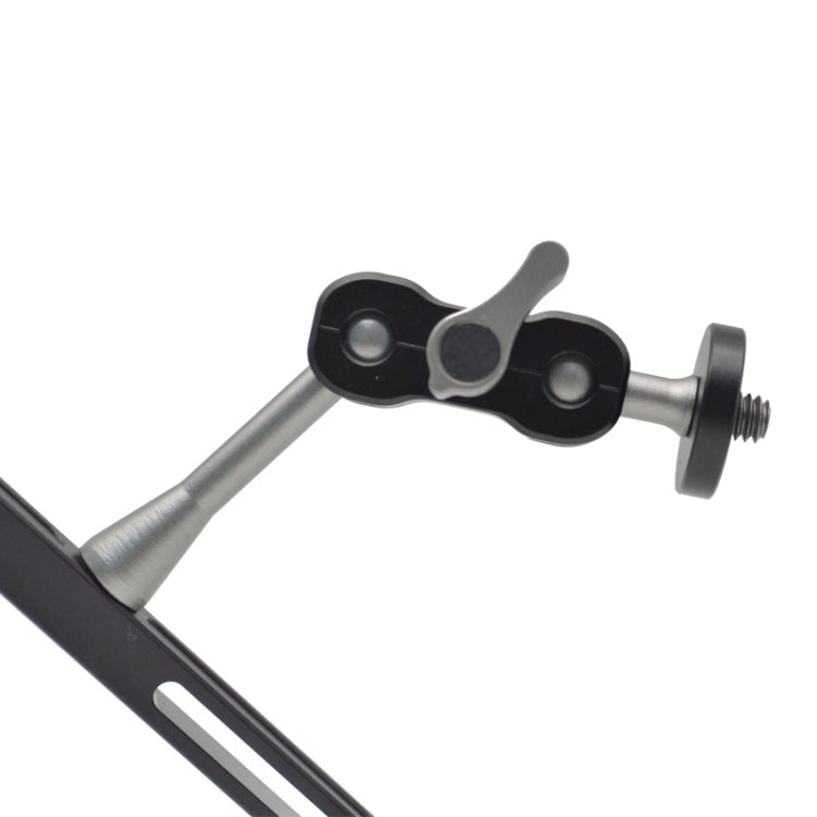 Soporte de brazo mágico YJ, brazo mágico con cabeza de bola de 1/4 pulgadas, MA-95 Gun Gray, MA-75 Gun Gray, MA-100B Blue, MA-100R Red, MA-113 Black