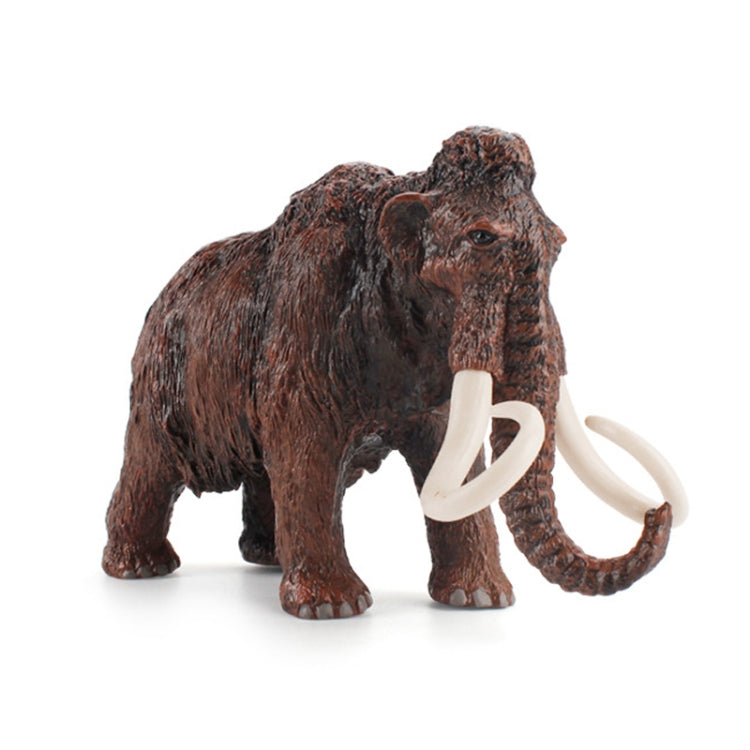 Niños Ciencia Educación Cognición Simulación Océano Salvaje Animal Antiguo Modelo, Woolly Mammoth, Megalodon, Dire Wolf, Saber-toothed Tiger, Black Emperor Crocodile, Saber-toothed Lion, Ancient Animal Set