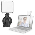 Luz de relleno para videoconferencia, cámara de teléfono móvil, ordenador Universal, luz de fotografía en vivo, Suction Cup Set