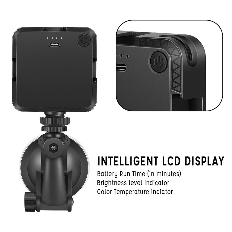 Luz de relleno para videoconferencia, cámara de teléfono móvil, ordenador Universal, luz de fotografía en vivo, Suction Cup Set