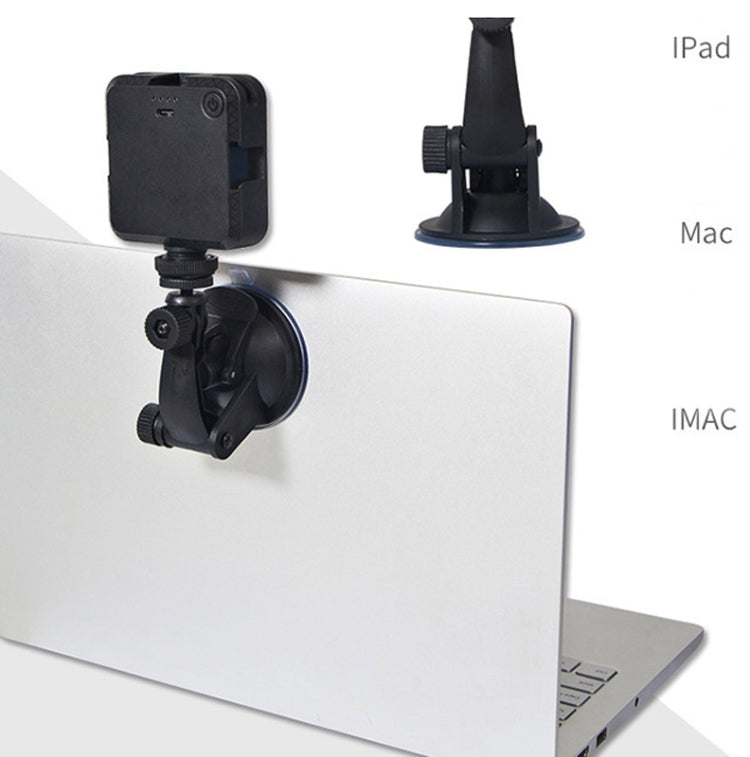 Luz de relleno para videoconferencia, cámara de teléfono móvil, ordenador Universal, luz de fotografía en vivo, Suction Cup Set