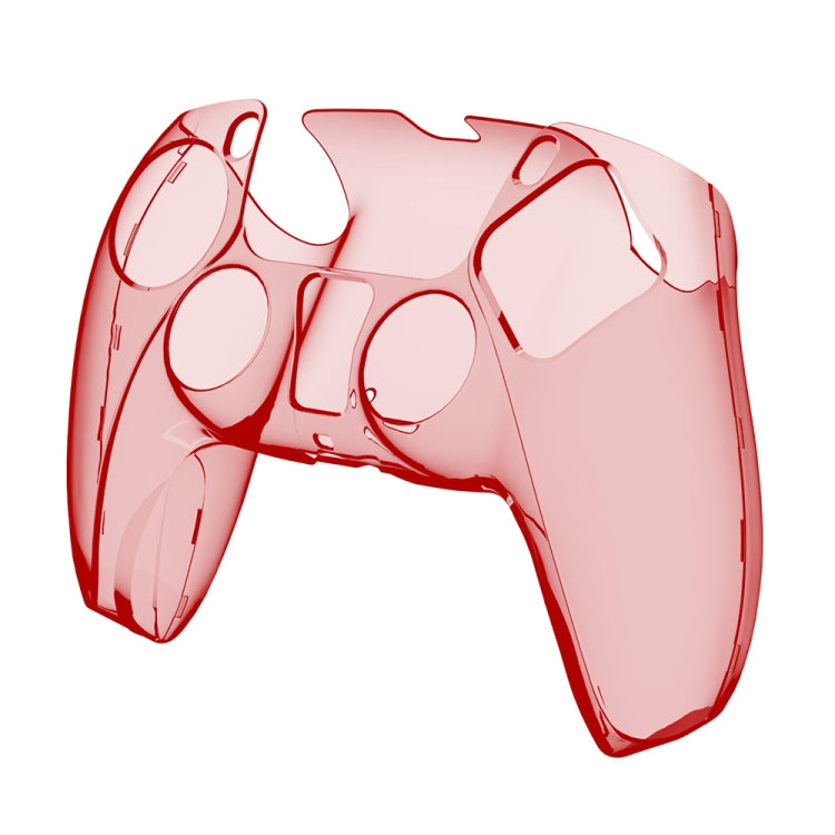 KJH PS5-002 controlador de juego carcasa de cristal controlador inalámbrico cubierta protectora PC carcasa dura protectora transparente para PS5