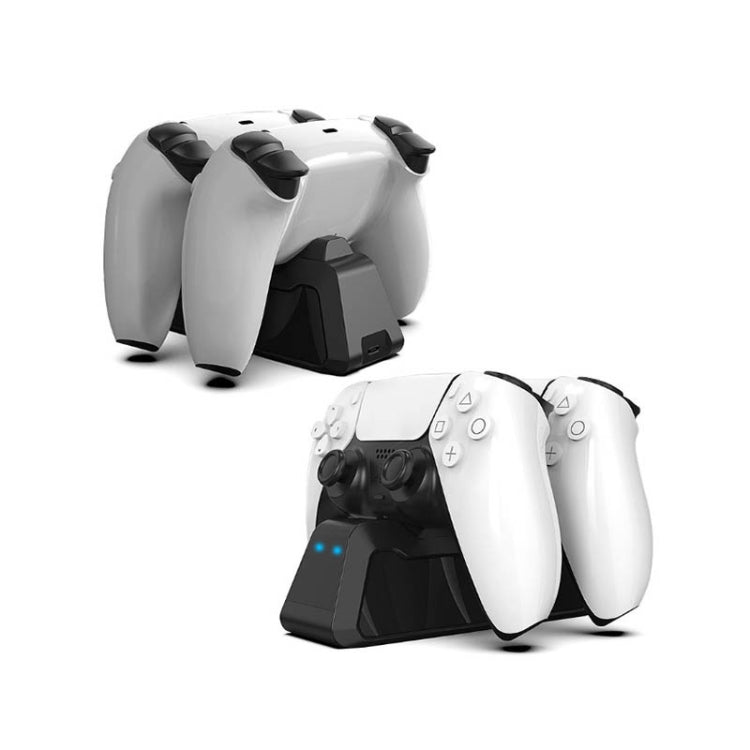 Cargador de controlador Controlador de juego Cargador dual para PS5