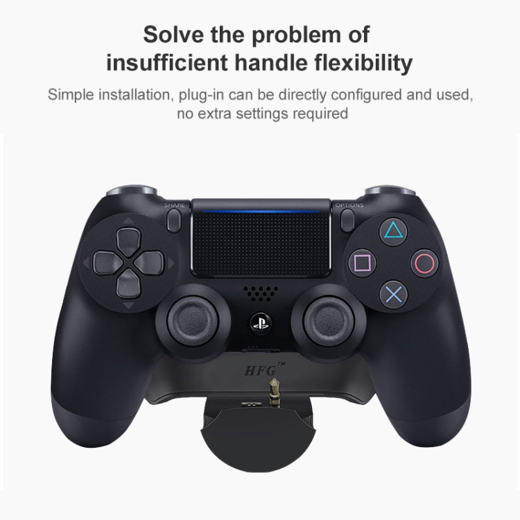 Corazón para el controlador del juego Placa de conexión de la tecla lateral trasera Botones adicionales en la parte posterior Conecte la unidad de extensión trasera para PS4, 2