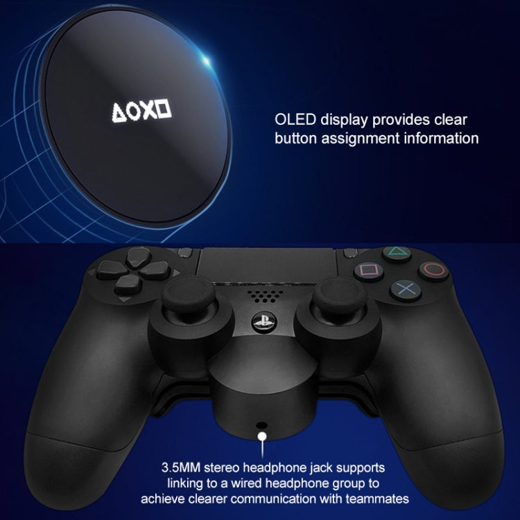 Corazón para el controlador del juego Placa de conexión de la tecla lateral trasera Botones adicionales en la parte posterior Conecte la unidad de extensión trasera para PS4, 2