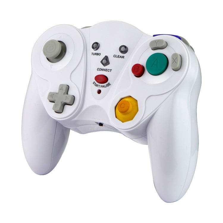 Gamepad inalámbrico HY-5201 2.4HGz para Nintendo NGC, HY-5201 White, HY-5201Purple, HY-5201Black, HY-5201Orange, HY-5201Silver