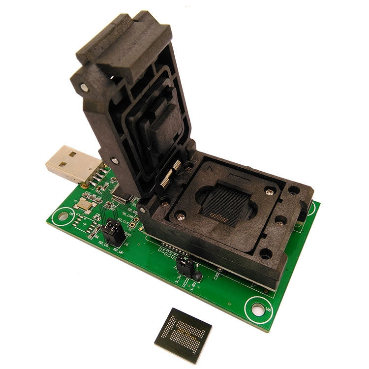 EMCP221 Voltear metralla a toma de prueba USB Toma para quemar