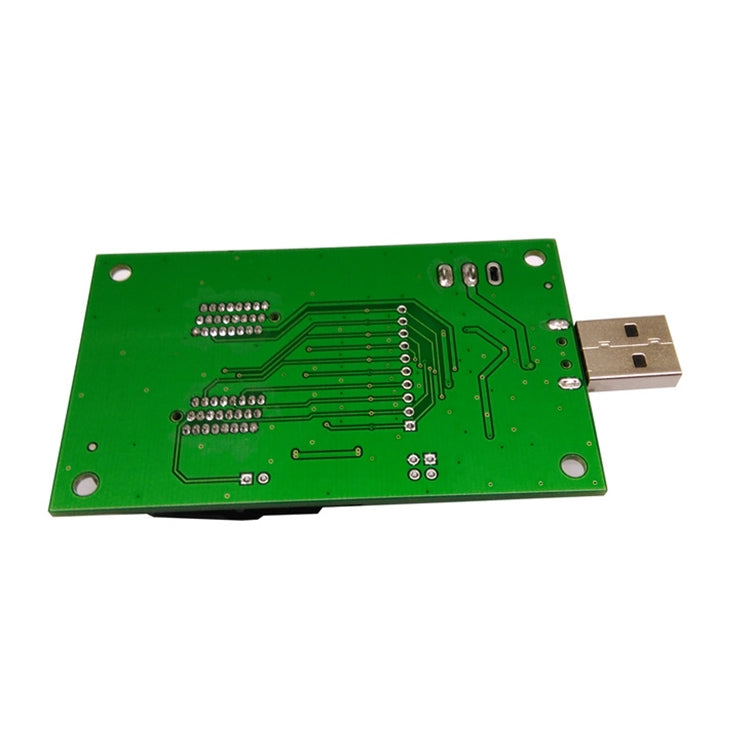 EMCP162/168, metralla abatible a toma de prueba USB, toma de programación EMCP, toma de lectura y escritura de fuente de teléfono móvil