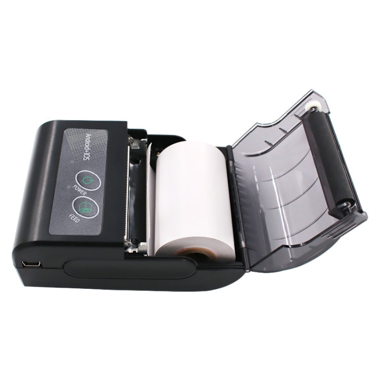 Impresora térmica portátil Bluetooth 58HB6, máquina de recibos para llevar, admite impresión en varios idiomas y símbolos/imágenes, US Plug (English ), EU Plug (English ), EU Plug (Brazilian Portuguese ), UK Plug (English), US Plug (Traditional Chinese...