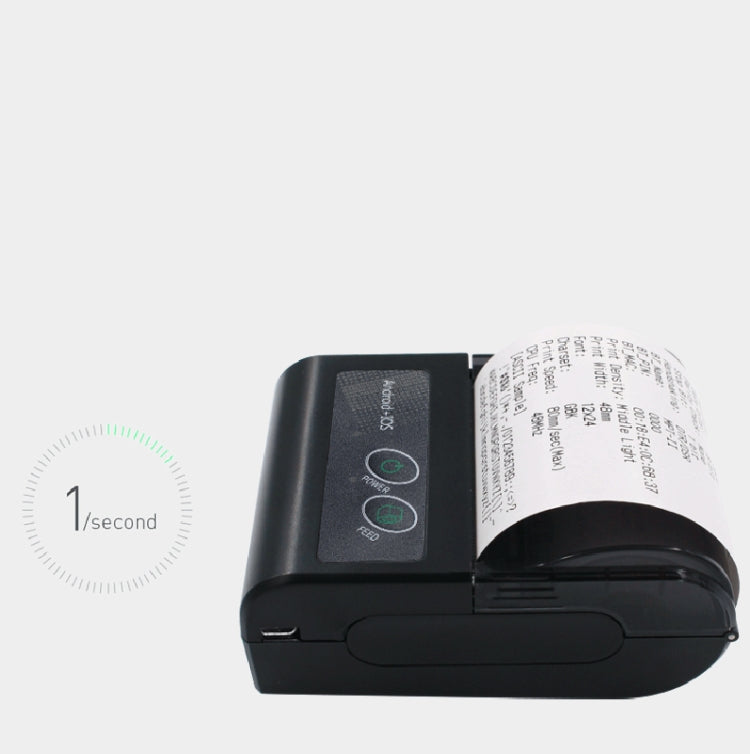 Impresora térmica portátil Bluetooth 58HB6, máquina de recibos para llevar, admite impresión en varios idiomas y símbolos/imágenes, US Plug (English ), EU Plug (English ), EU Plug (Brazilian Portuguese ), UK Plug (English), US Plug (Traditional Chinese...