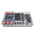 Caja de almacenamiento de batería JK-19070823 con probador de capacidad de batería