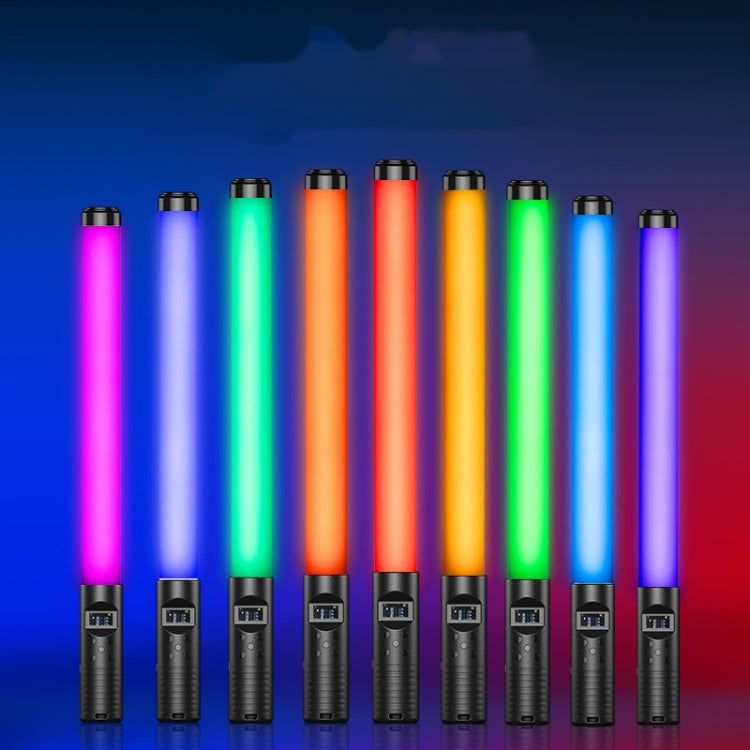 Palo de luz de fotografía colorido RGB 3000K-6500K palo de luz de temperatura ajustable, RGB Light Stick