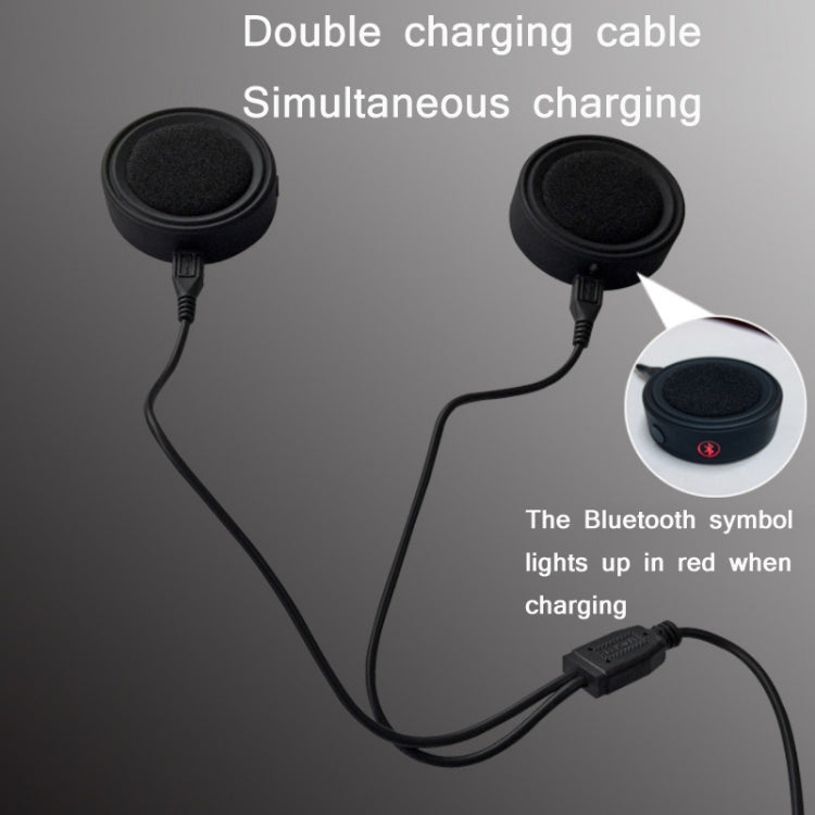 Auricular Bluetooth 5.0 para casco A prueba de agua a prueba de viento y reducción de ruido Auricular Bluetooth