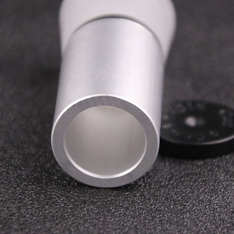 2 uds espejo de corte de Metal joyería herramienta de identificación de diamantes lupa 10 veces instrumento de diamante anillo de diamante observador