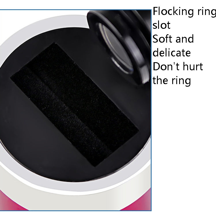 10x HD lente de cristal óptico diamante GIA cintura código joyería profesional cintura borde código evaluación lupa, Color aleatorio entrega
