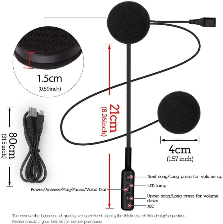 MH01 Bluetooth 5.0 Casco Auricular Respuesta automática/Efecto estéreo Auricular Bluetooth, MH01