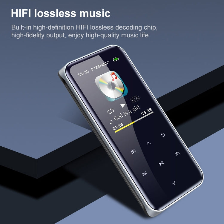 Reproductor MP3 portátil con pantalla táctil Bluetooth, grabador, libro electrónico, 4GB, 8GB, 16GB, 32GB