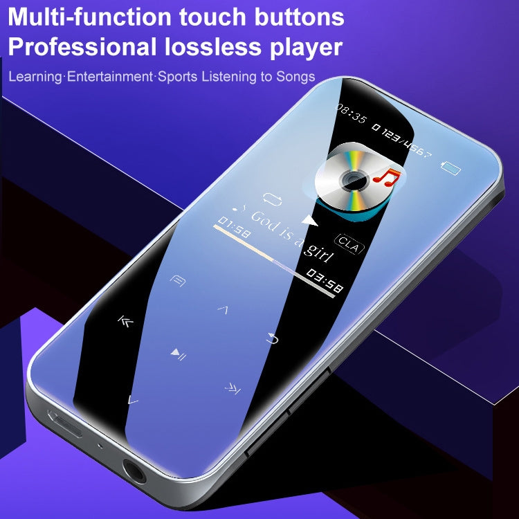 Reproductor MP3 portátil con pantalla táctil Bluetooth, grabador, libro electrónico, 4GB, 8GB, 16GB, 32GB