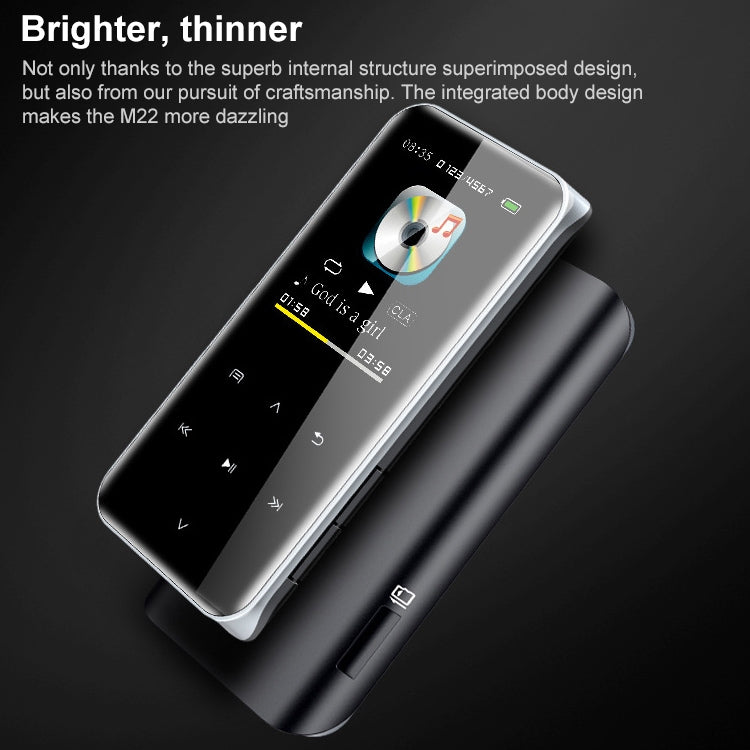 Reproductor MP3 portátil con pantalla táctil Bluetooth, grabador, libro electrónico, 4GB, 8GB, 16GB, 32GB