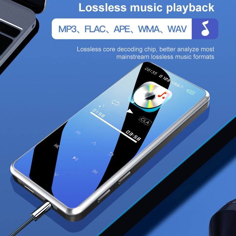 Reproductor MP3 portátil con pantalla táctil Bluetooth, grabador, libro electrónico, 4GB, 8GB, 16GB, 32GB