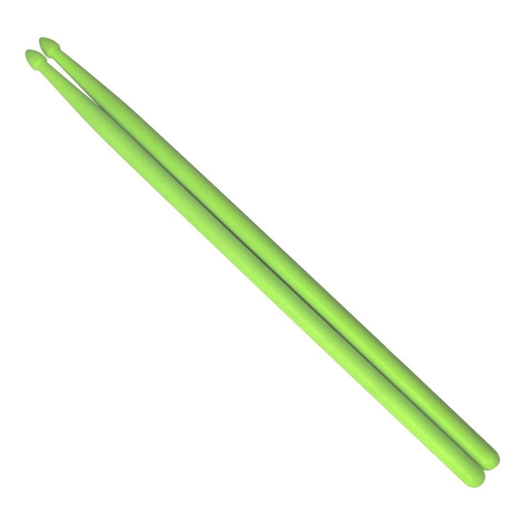 2 PCS Baquetas Kits de batería Accesorios Baquetas de nailon, Yellow, Light Blue, Black, Light Green, Red, Navy Blue, Dark Green