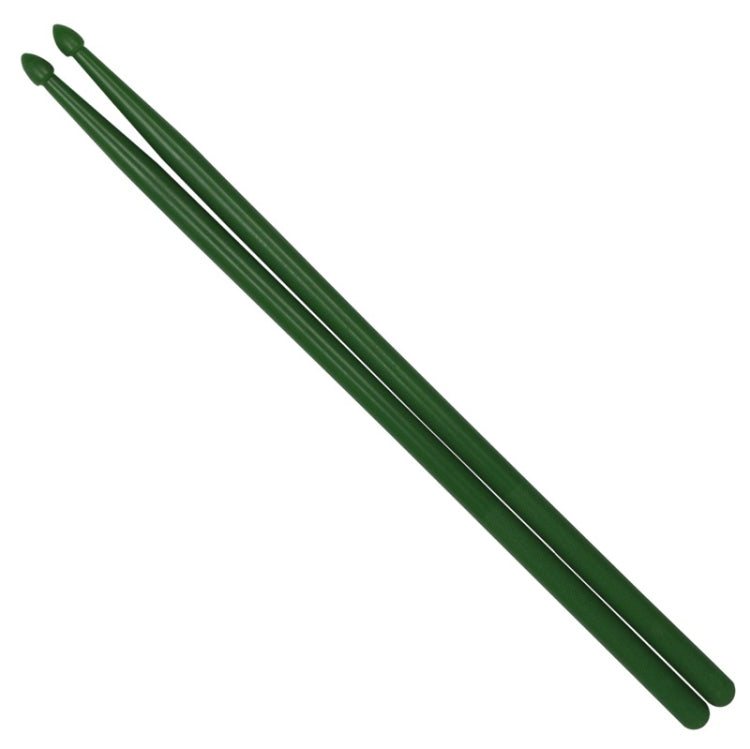 2 PCS Baquetas Kits de batería Accesorios Baquetas de nailon, Yellow, Light Blue, Black, Light Green, Red, Navy Blue, Dark Green
