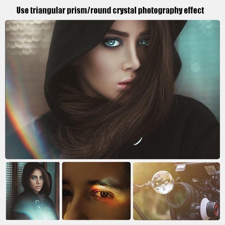 Fotografía De Cristal Desenfoque De Primer Plano Accesorios De Cine Y Televisión, Round, Square, Triangular Prism, 3 in 1 with Tripod Set, Round Coating Upgrade, Square Coating Upgrade, Triangular Prism Coating Upgrade, 3 in 1 with Tripod Coating Upgrade