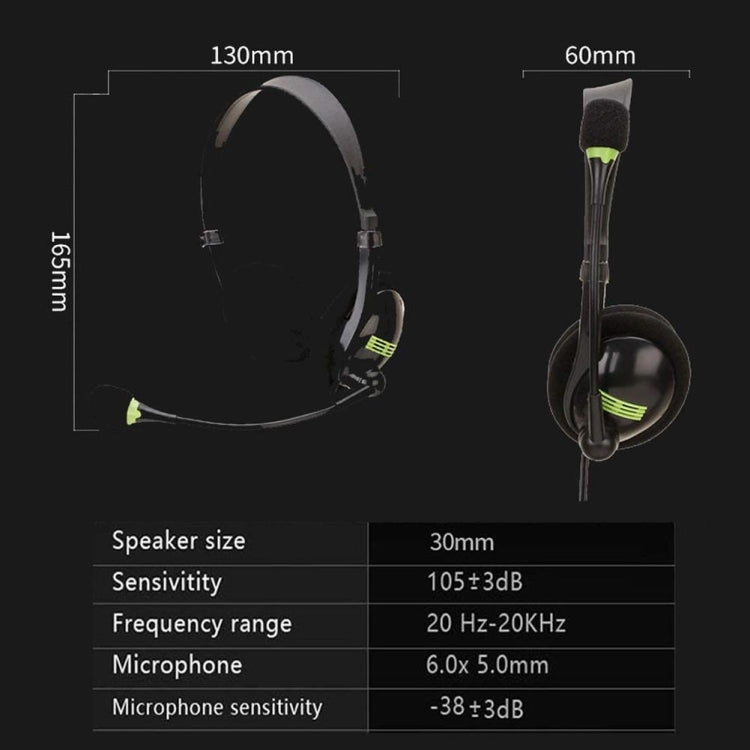 Interfaz USB para computadora Auriculares Aviación Auriculares con micrófono