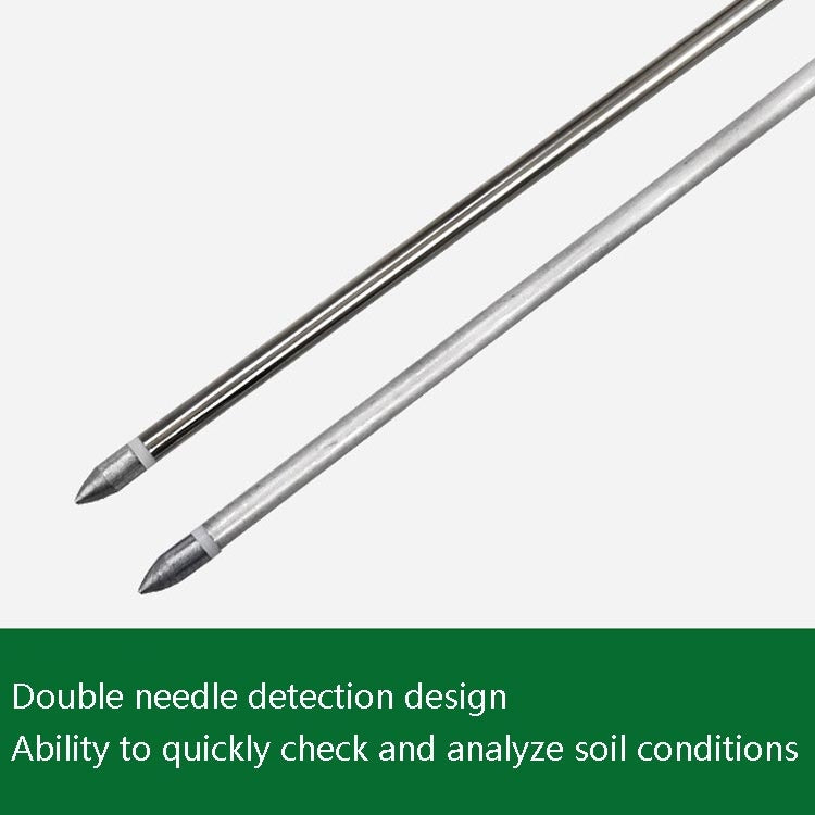 Detector de suelo 3 en 1, valor de PH, pluma de prueba de intensidad de luz, cabeza redonda, medidor de humedad seca del suelo, 3 In 1