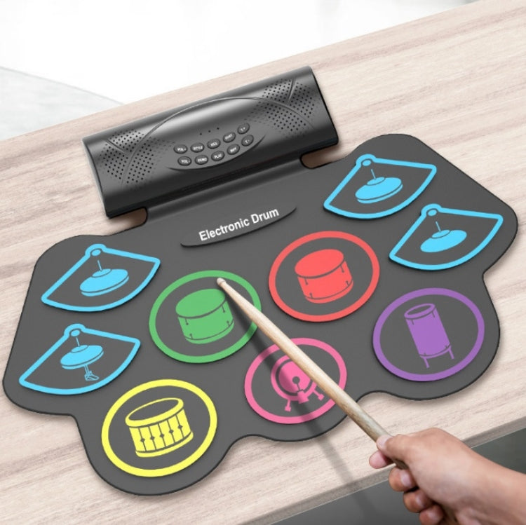 Juego de batería Bluetooth MD862M para principiantes Aprende a tocar batería electrónica portátil, MD862M