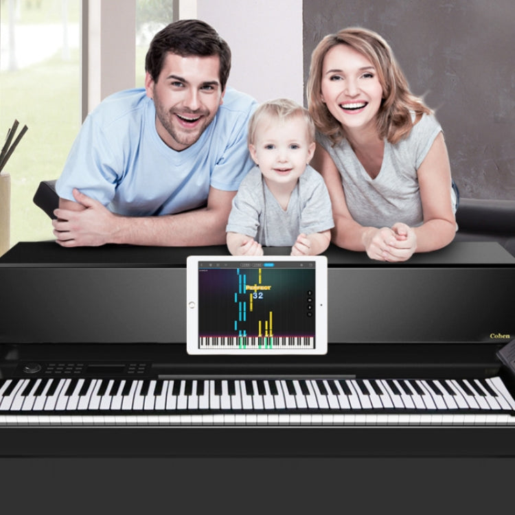 MIDI88 Piano plegable enrollado a mano de 88 teclas, teclado suave MIDI profesional, práctica simulada, Piano electrónico portátil, 88-Key