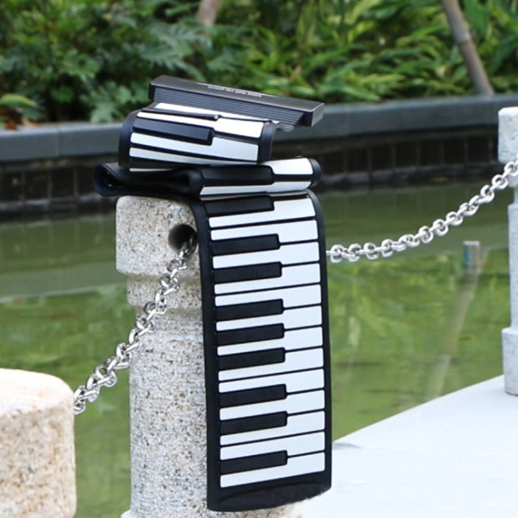 MIDI88 Piano plegable enrollado a mano de 88 teclas, teclado suave MIDI profesional, práctica simulada, Piano electrónico portátil, 88-Key