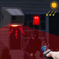 N911F 129dB Control remoto inalámbrico Solar Inducción del cuerpo humano Alarma de luz de sonido, N911F