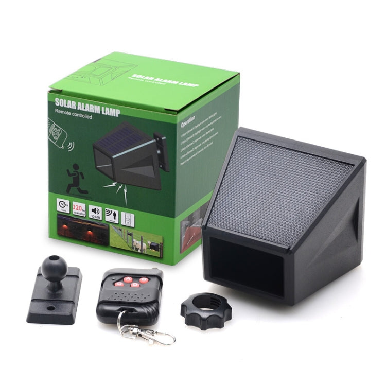 N911F 129dB Control remoto inalámbrico Solar Inducción del cuerpo humano Alarma de luz de sonido, N911F