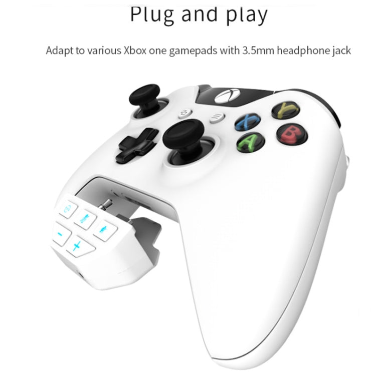 Adaptador de auriculares con tarjeta de sonido Gamepad para Xbox One Xbox Series / X / S / PS5