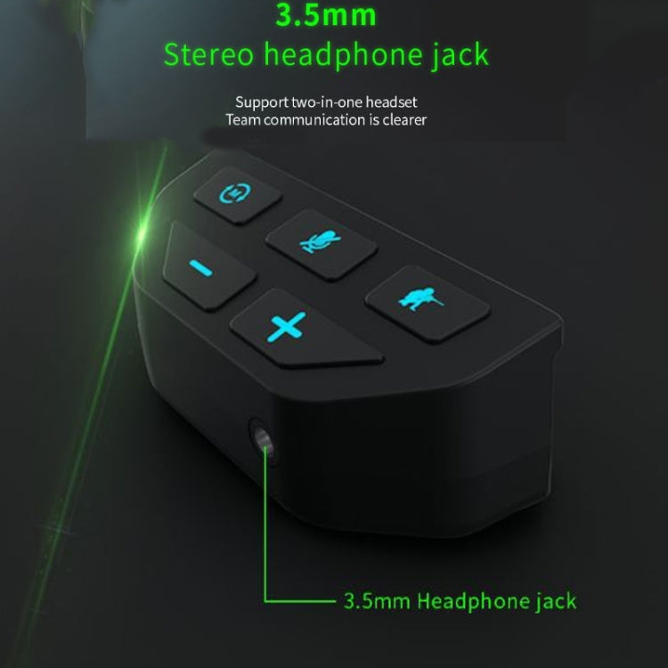 Adaptador de auriculares con tarjeta de sonido Gamepad para Xbox One Xbox Series / X / S / PS5