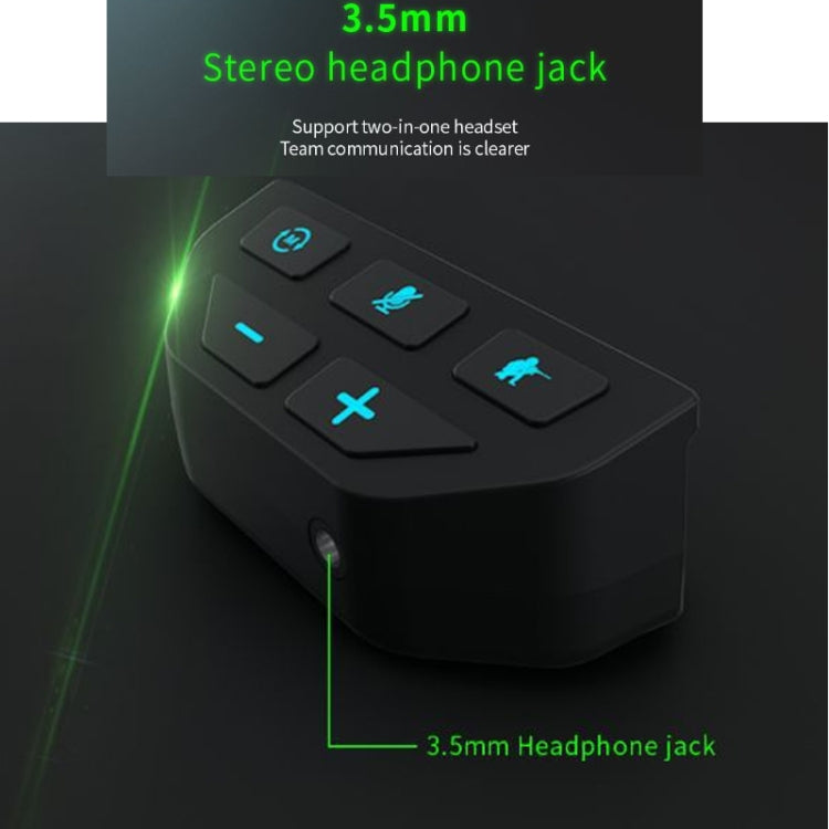 Adaptador de auriculares con tarjeta de sonido Gamepad para Xbox One Xbox Series / X / S / PS5