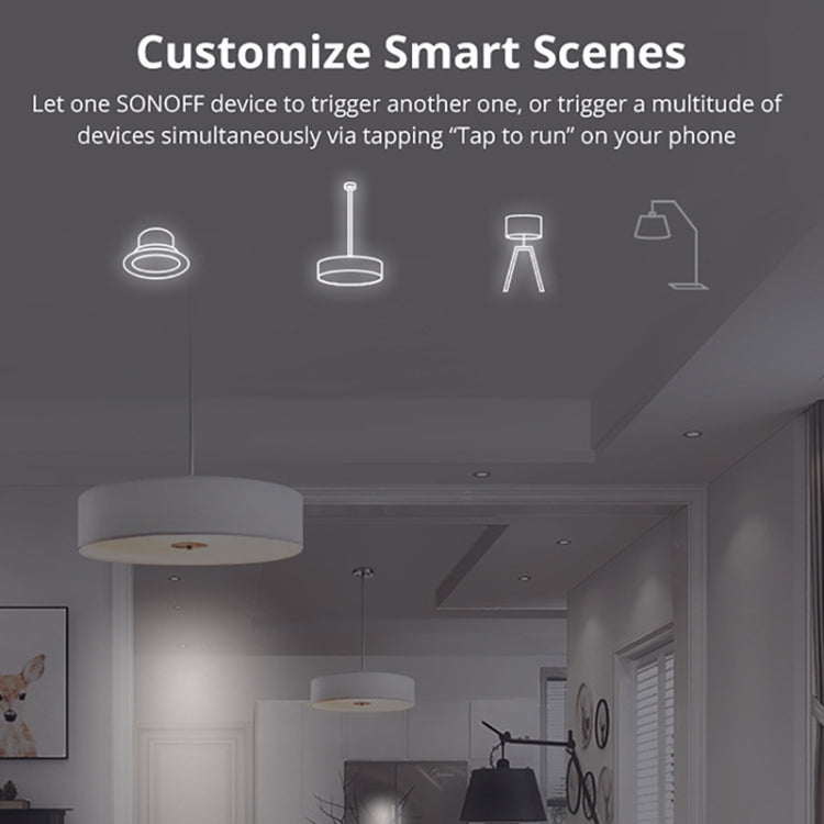 Sonoff MINIR2 Dual-Control WIFI Smart Switch DIY Pequeñas piezas de modificación