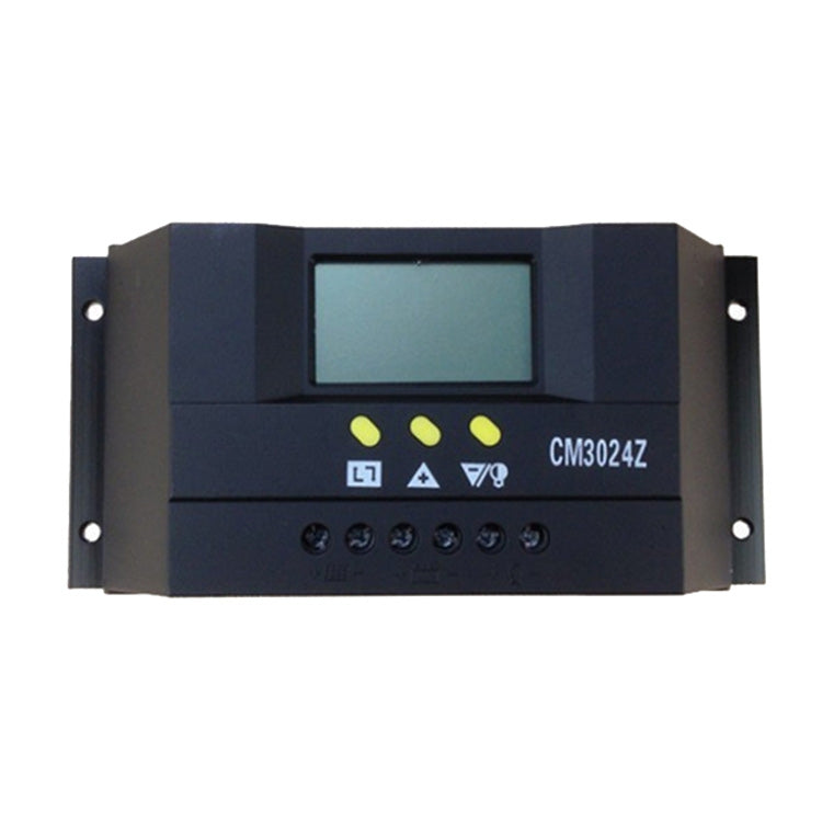 CM3024Z 12V24V 30A Controlador solar Pantalla LCD Controlador de carga solar, CM3024Z 30A