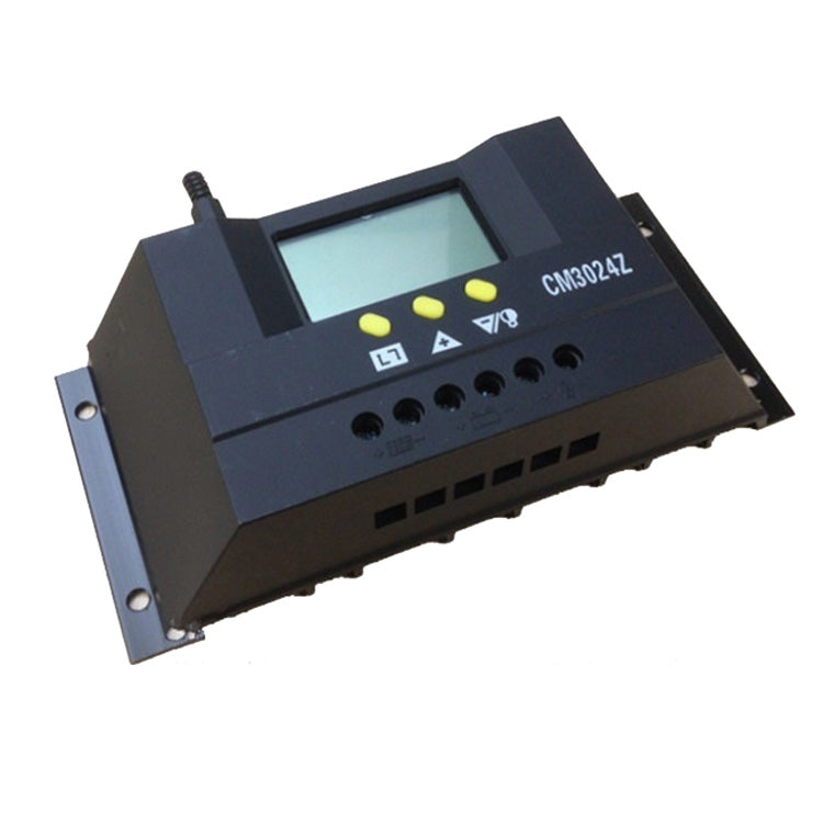 CM3024Z 12V24V 30A Controlador solar Pantalla LCD Controlador de carga solar, CM3024Z 30A