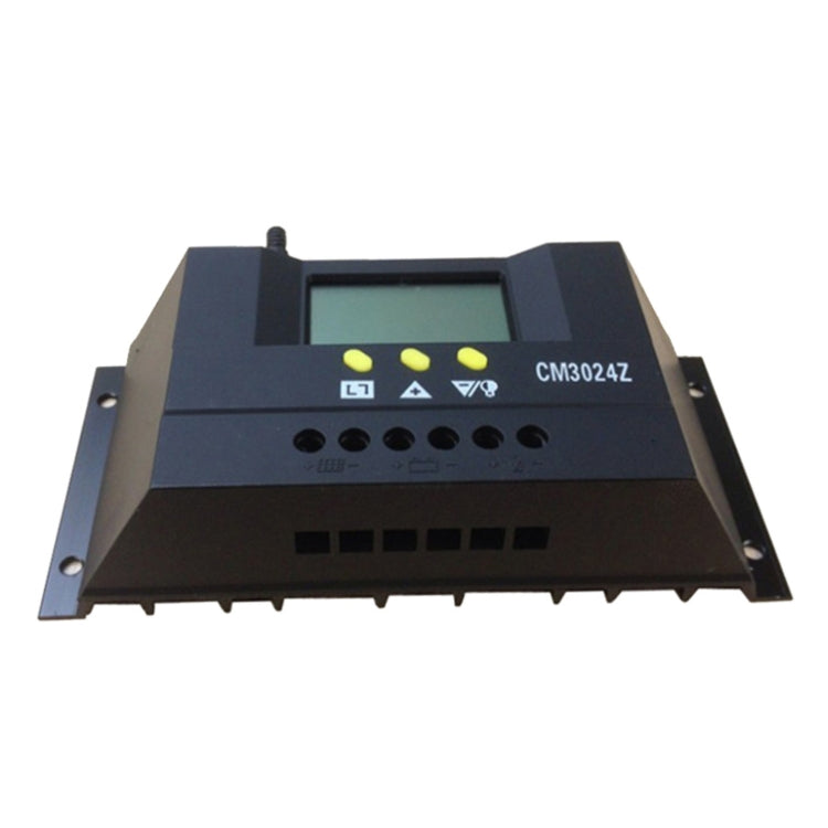 CM3024Z 12V24V 30A Controlador solar Pantalla LCD Controlador de carga solar, CM3024Z 30A