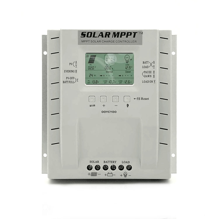 Controlador de carga solar de identificación automática MPPT P60 60A 12V/24V