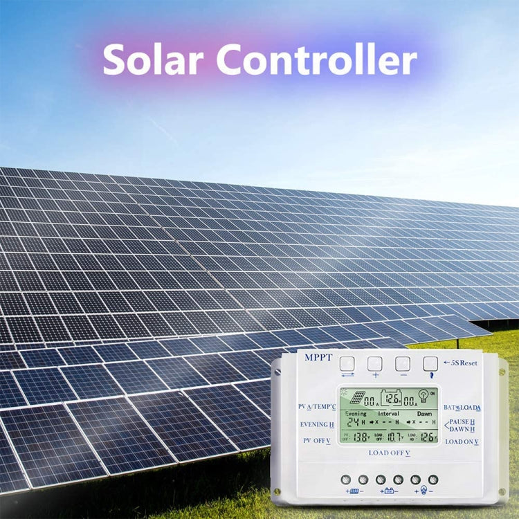 Controlador solar PWM MPPT T40-40A