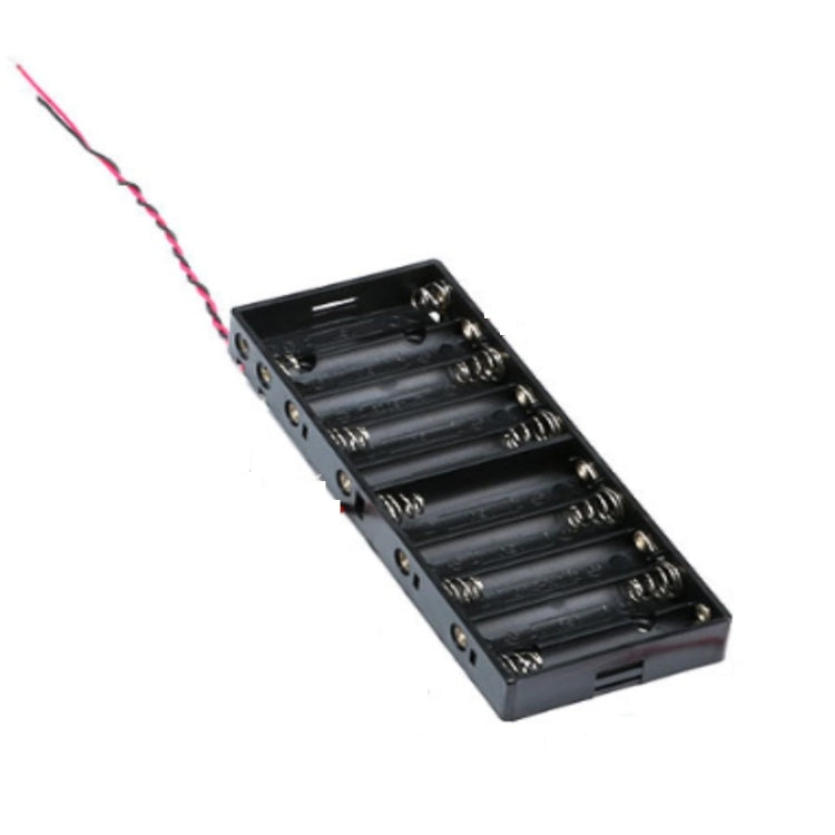 Caja de almacenamiento de batería de tamaño AA, 10 Uds., For 1 x AA Battery without Cover, For 2 x AA Batteries without Cover, For 3 x AA Batteries without cover, For 4 x AA Batteries without cover, For 8 x AA Batteries without cover                   ...