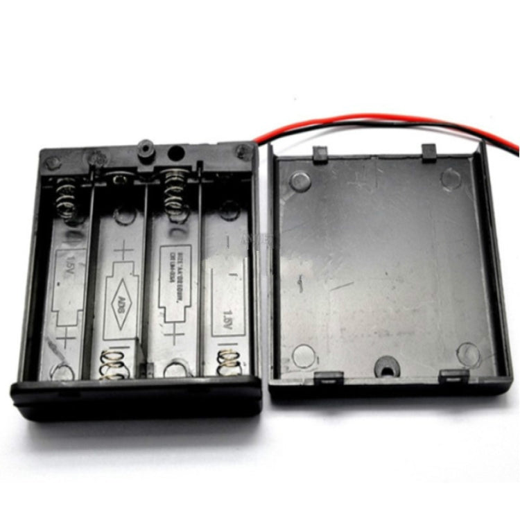 Caja de almacenamiento de batería de tamaño AA, 10 Uds., For 1 x AA Battery without Cover, For 2 x AA Batteries without Cover, For 3 x AA Batteries without cover, For 4 x AA Batteries without cover, For 8 x AA Batteries without cover                   ...