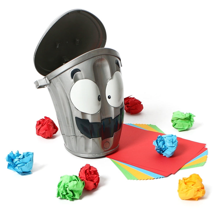 Cubo de basura loco eléctrico Juego de tiro competitivo para interiores Juego de cubo de basura de descompresión, Electric Crazy Trash Can