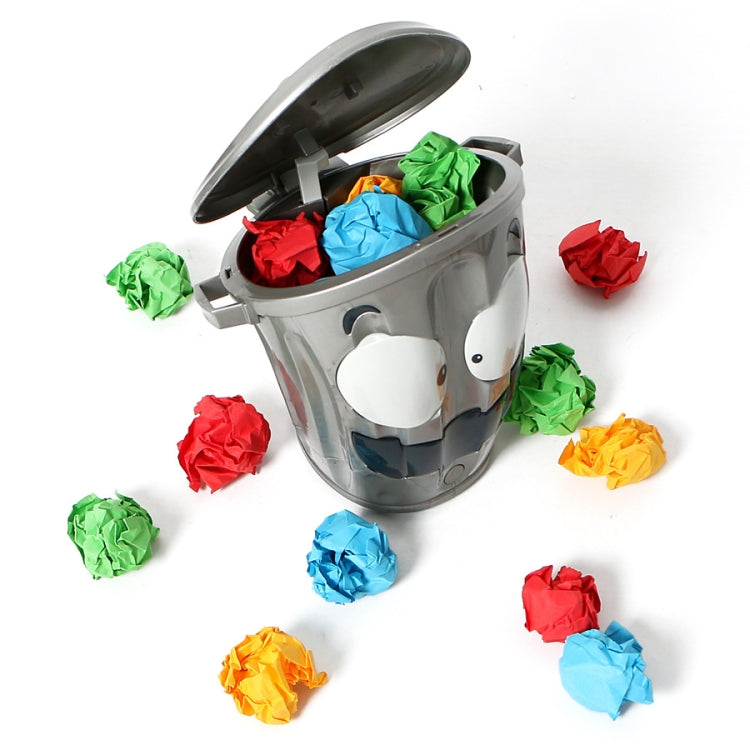 Cubo de basura loco eléctrico Juego de tiro competitivo para interiores Juego de cubo de basura de descompresión, Electric Crazy Trash Can