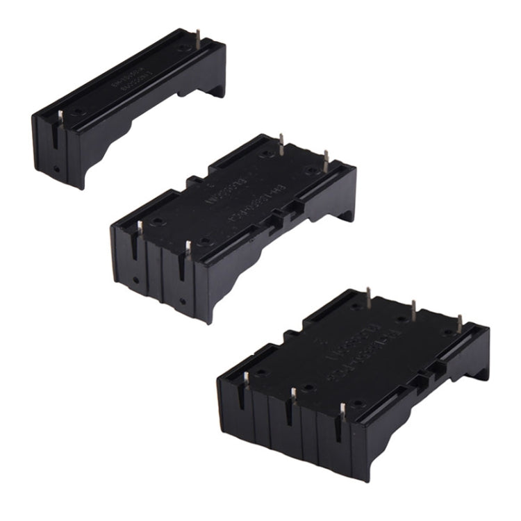 Caja de almacenamiento con ranura para metralla de batería, tipo Pin, 10 Uds., para, For 1 x 18650 Battery, For 2 x 18650 Battery, For 3 x 18650 Battery, For 4 x 18650 Battery